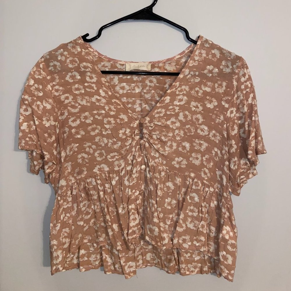 Altar'd State Cropped Blouse